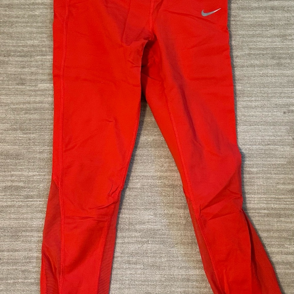 Nike Red Performance Leggings